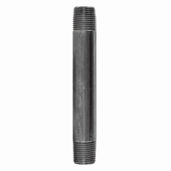 Ace Trading - Nipple STZ Industries 3/8 in. MIP each X 3/8 in. D MIP Black Steel 5-1/2 in. L Nipple 308UP38X512 - main